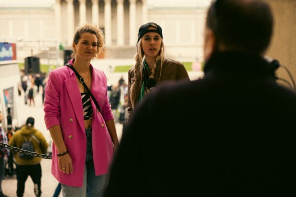 Mila und Nelly auf dem Global Marijuana Marsch in München