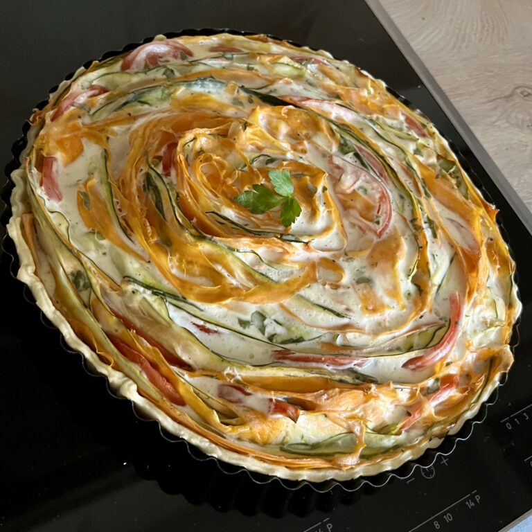 Die Weed-Gemüse-Quiche - herzhaft und lecker genießen