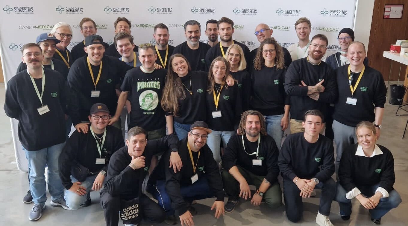 Die Crew in Nordmazedonien verfolgte den Anbau für medizinisches Cannabis
