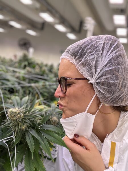 Mila küsst medizinisches Cannabis aus Normazedonien