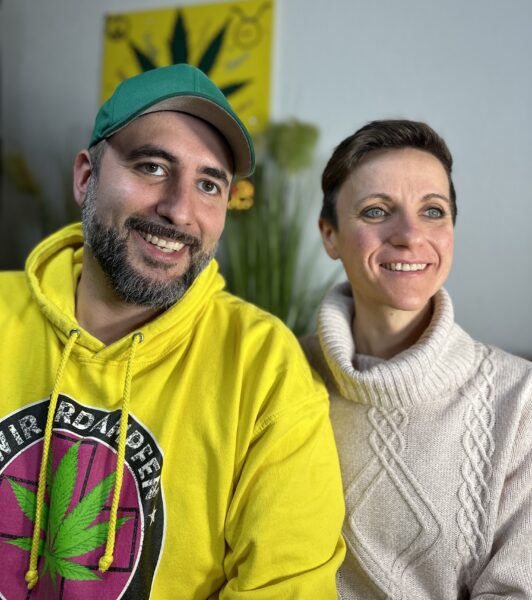 Atilla und Renata von Wir verdampfen Cannabis