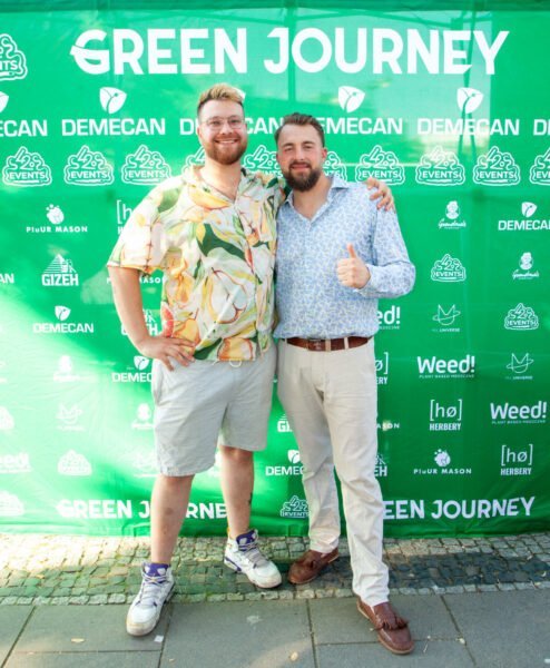 Marc und Joshua - die Betreiber von 420 Events. 