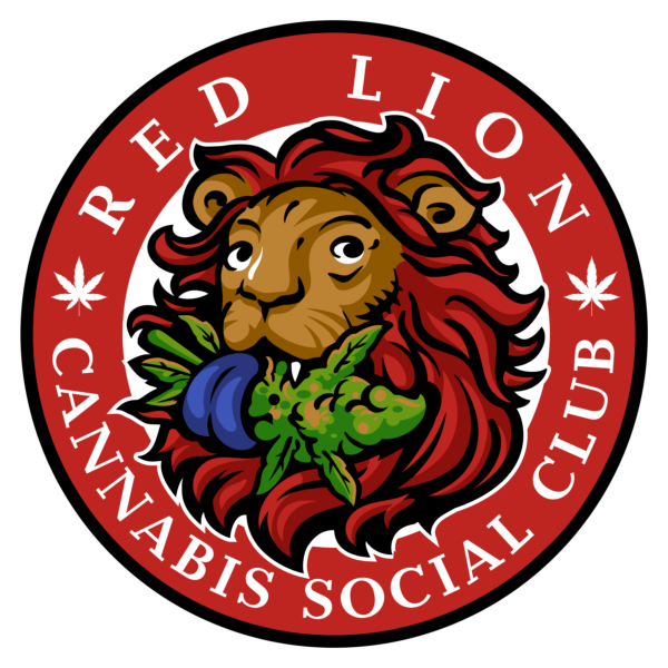 Das Logo des Red Lions Cannabis Club