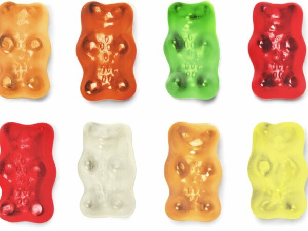 Bunte Gummibärchen