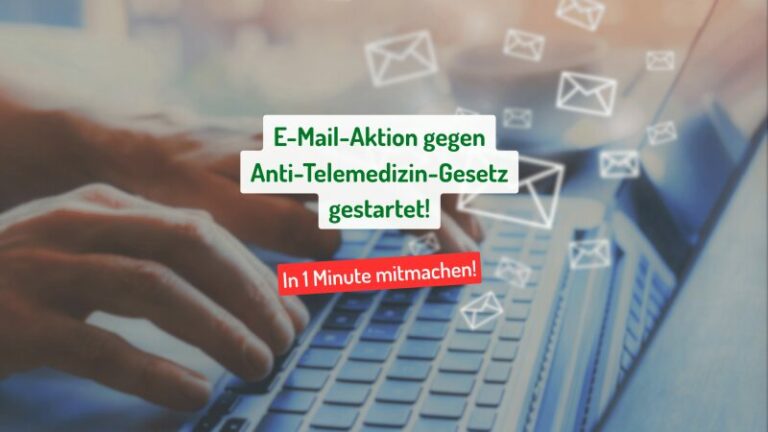 Telemedizin erhalten: Jede Stimme zählt!