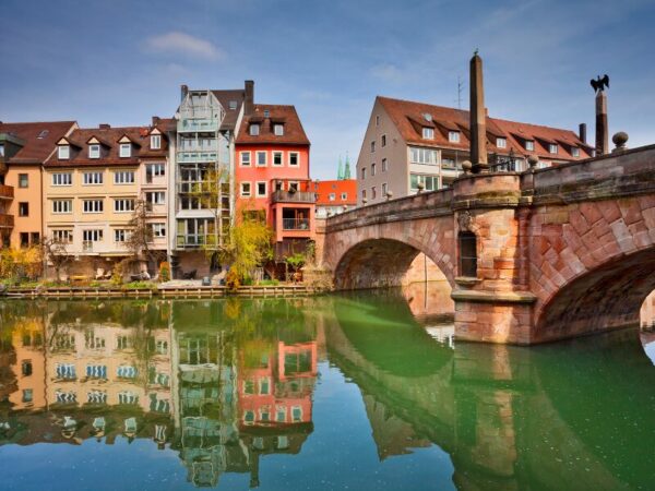 Ein Teil der Stadt Nürnberg