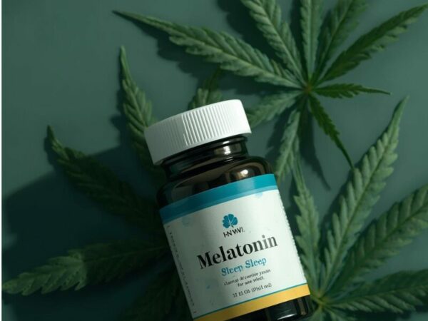 Melatonin auf Hanfpflanzen 