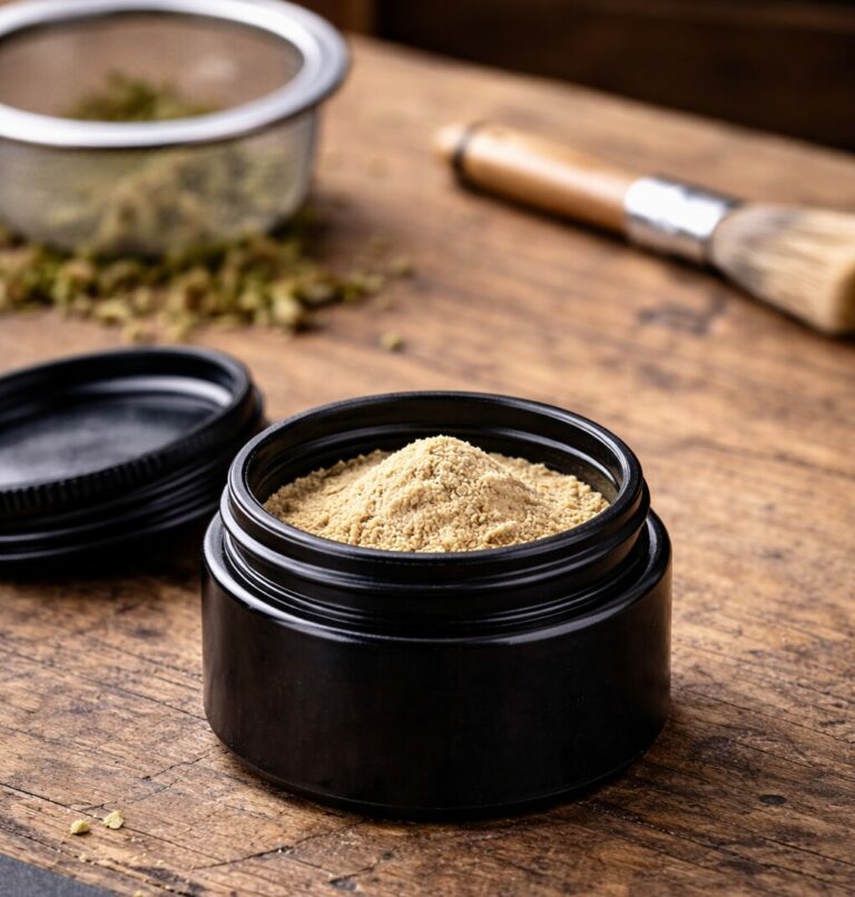 Static Hash: Präzision und Reinheit in der Cannabis-Extraktion