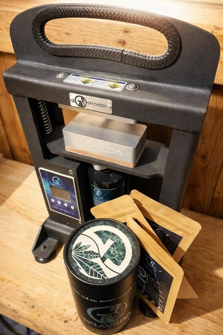Rosin Press Anleitung - So presst du Rosin Schritt-für-Schritt