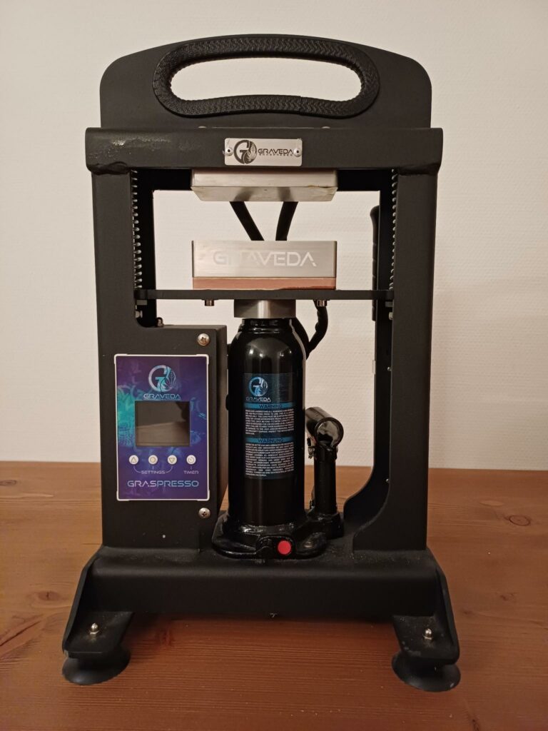 Die Graspresso 10t Rosin Press im Produkttest