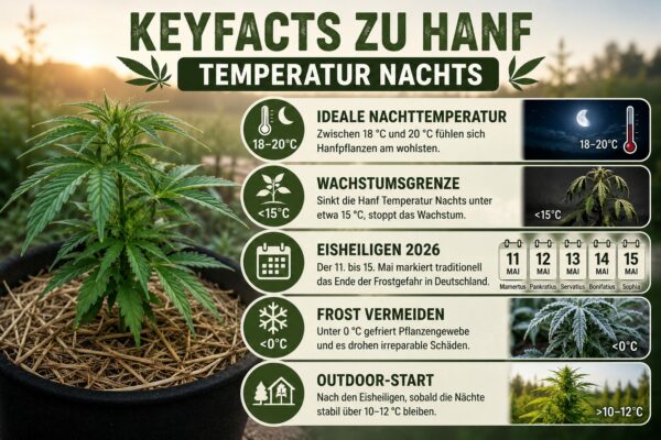 Keyfacts zu Cannabis Outdoor
